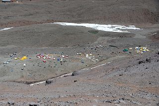 13 Plaza de Mulas From Just Above Aconcagua Base Camp